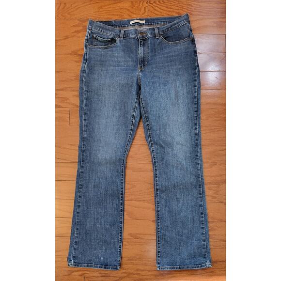 Levi's Jeans Women Size 14 Classic Boot Med Wash (Actual 34W X 30L) - Picture 14 of 14